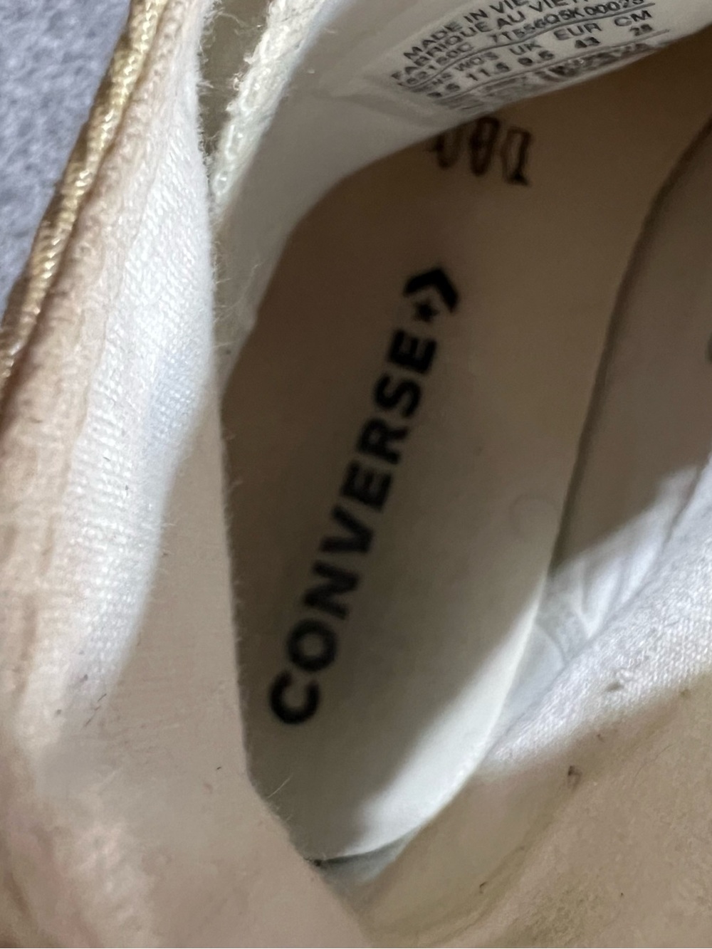 Converse Chuck Taylor All Star Hi Pastel Tie Dye Retro Sneaker 162150C Mens 9.5 - Picture 10 of 13